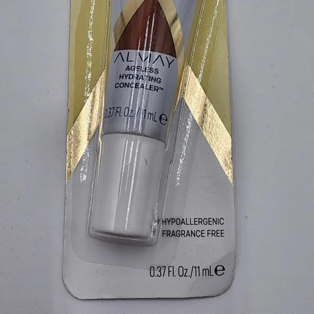 Almay Ageless Hydrating Concealer 050 Deep Hyaluronic Acid .37 Fl Oz New‎ in Box